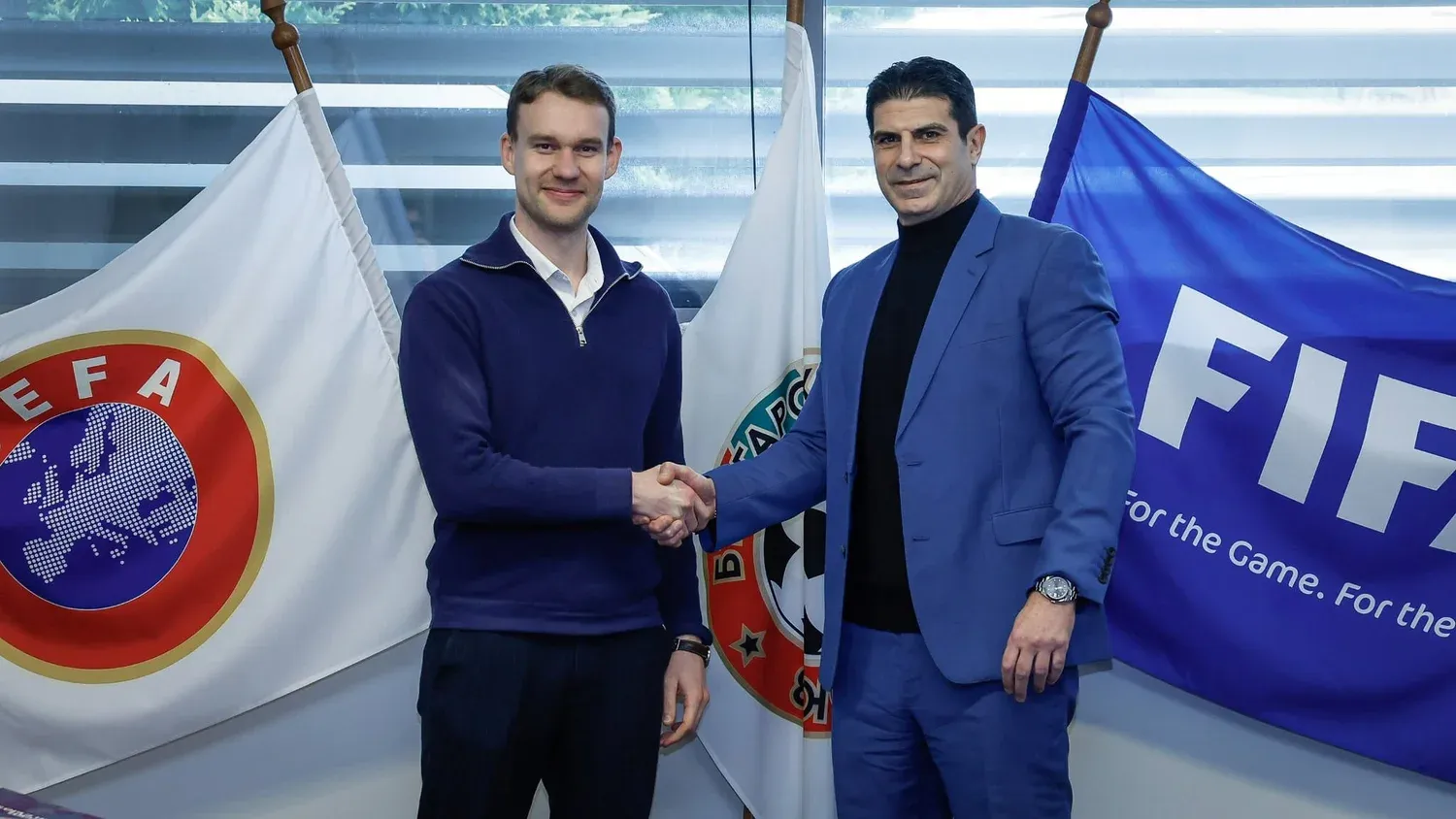 Signing Ceremony with Bulgarian Football Union